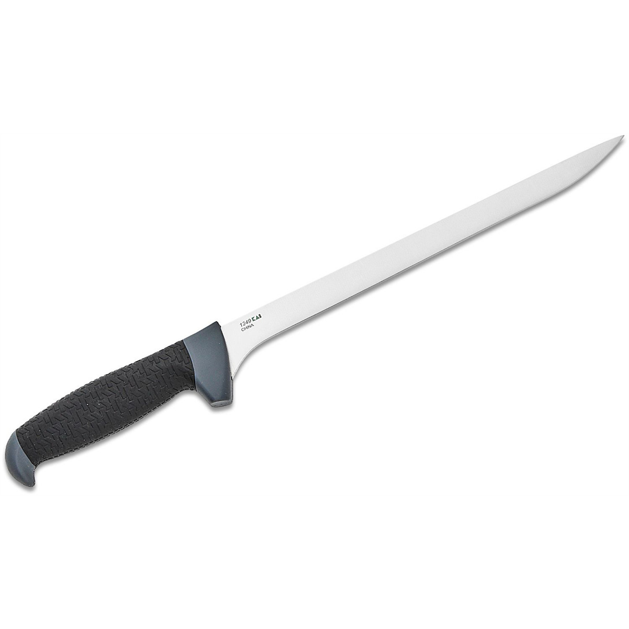 Kershaw Fillet Knife — 9.5in. Blade, K-Texture Grip, Glass-Filled Nylon Handle, Model# KER1249X